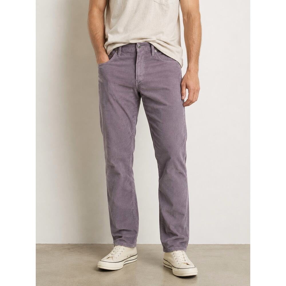 Todd Snyder Purple Stretch Corduroy 5-Pocket Pants Preppy Coastal Size 34x30